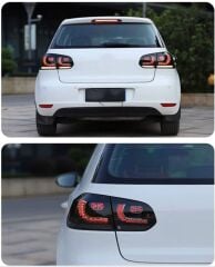 Volkswagen Golf 6 R20 Görünülü Led Stop Smoke