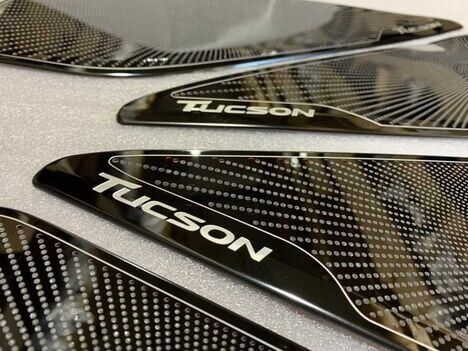 Hyundai Tucson 2015-2018 Hoparlör Kaplama Füme