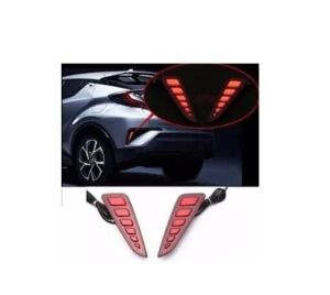 Toyota C-HR Uyumlu Yedek Parça Arka Tampon Sağ Sol Orta Fren Lambası Seti