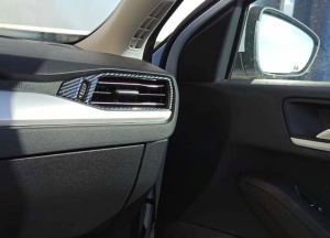 Ford Focus  Uyumlu Yedek Parça  2019+ Menfez Kaplama Karbon 2 Parça (abs)