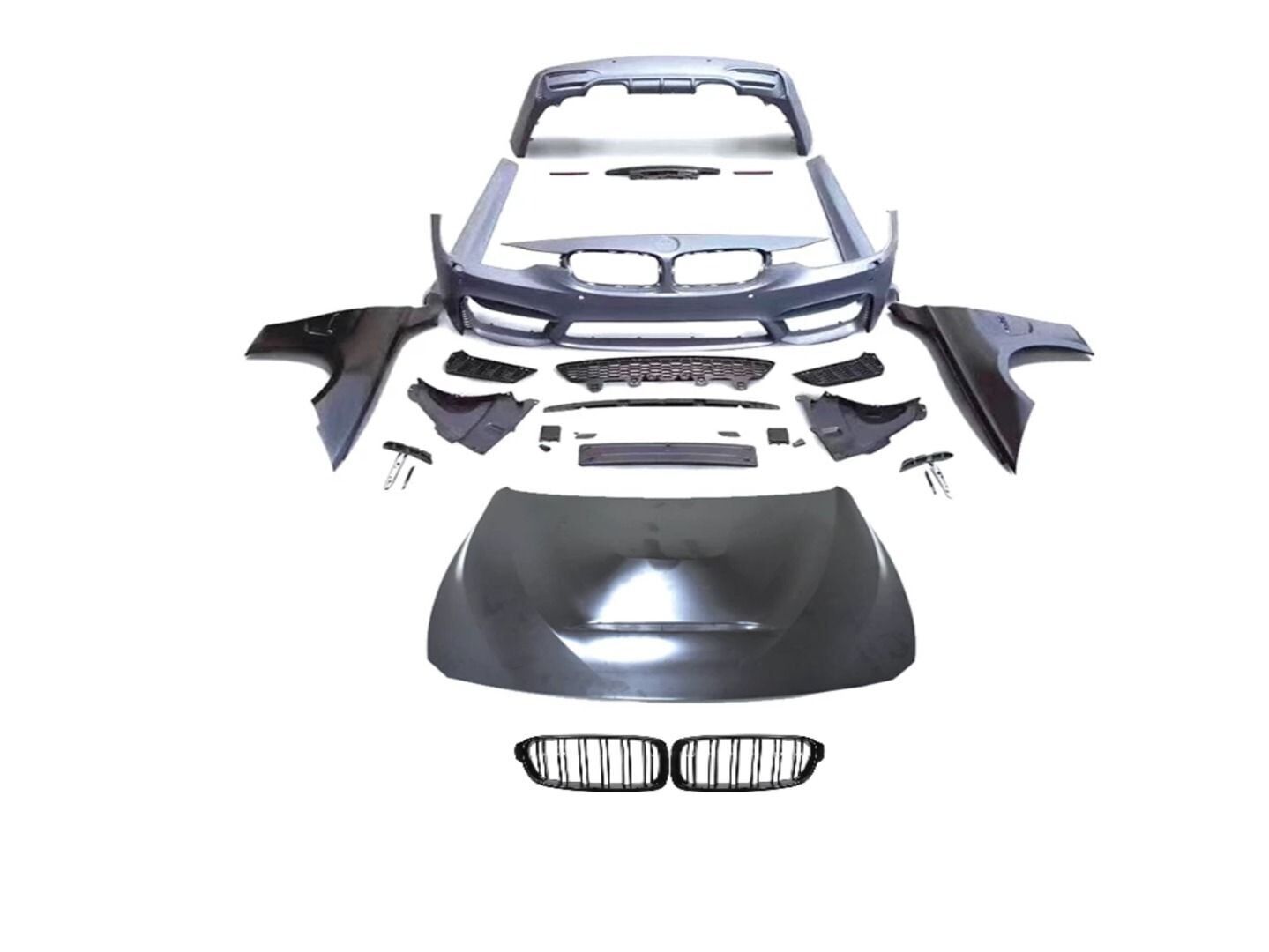 Bmw F30 Body kit, Çamurluk ve Kaput Dahil Set