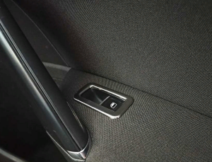 Volkswagen Golf 7 - 7.5 2013-2020 Cam Açma Kapama Kaplama - Silver