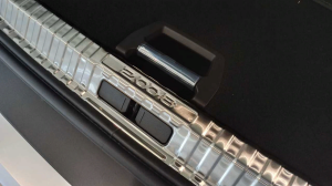 Peugeot 2008 Uyumlu Yedek Parça Bagaj Eşik Koruma - Krom