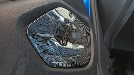 Peugeot 2008 Uyumlu Yedek Parça Hoparlör Kaplama Siyah