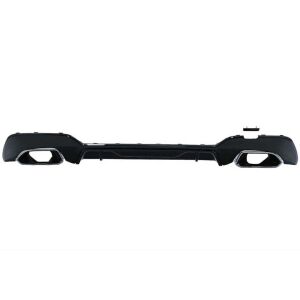 BMW 3 Serisi G20 2019+ Uyumlu Yedek Parça Difüzör 3.40i ve Siyah Egzoz Seti (M-Sport)