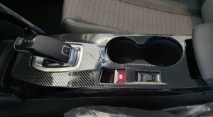 Peugeot 2008  Uyumlu Yedek Parça Orta Konsol Kaplama - Karbon