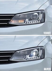 Volksvagen Jetta 2011-18 Uyumlu Yedek Parça Hıghlıne Led Far (Halojen Led Far İçin)