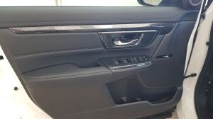 Honda CR-V 2018-2021 Için Uyumlu Iç Kapı Açma Kolu Kaplaması Karbon