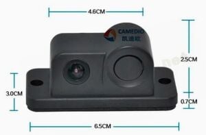 Ses İkazlı Park Sensörü Siyah Lens