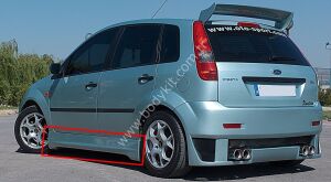 Ford Fiesta Uyumlu Yedek Parça  Geniş Spoiler