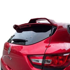 Renault Clio 4 2012 - 2019 Uyumlu Yedek Parça Rs V Cup Spoiler Plastik Boyasız