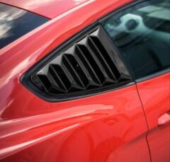 Ford Mustang İçin 2015-2020 Kelebek Cam Kaplama - Piano Black