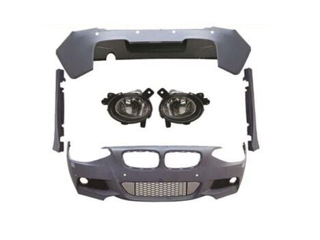 Bmw 1 Serisi F20 2012-2015 Uyumlu Yedek Parça M-Tech Body Kit(Ön-Arka-Yan-Sis)