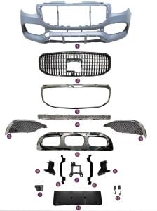 Mercedes W907 Sprinter İçin Uyumlu Yedek Parça Maybach Ön Tampon & Panjur