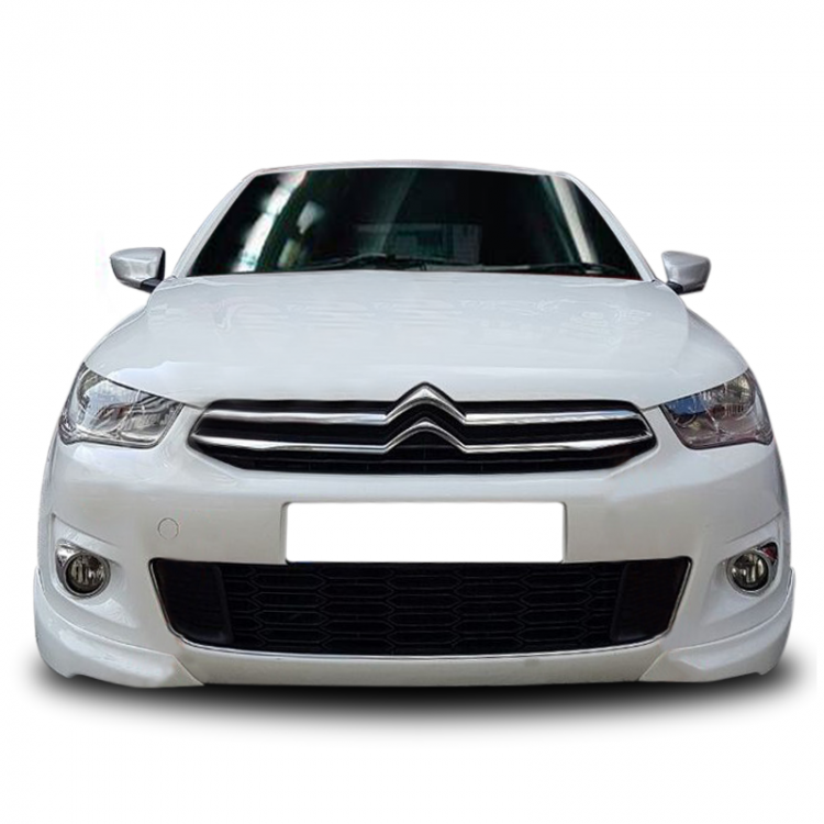 Citroen C-Elysee Uyumlu Yedek Parça  2012 - 2016 Ön Tampon Flap Plastik Boyasız