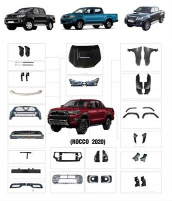 Toyota Hilux Vigo(2004-2015) 2021 Rocco Body Kit - Full Set
