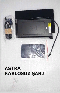Opel Astra H Uyumlu Yedek Parça Kablosuz Şarj Standı