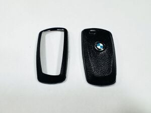 Bmw F10 ve F30 Uyumlu Yedek Parça Şık Tasarım Anahtarlık Kumanda Kabı Siyah