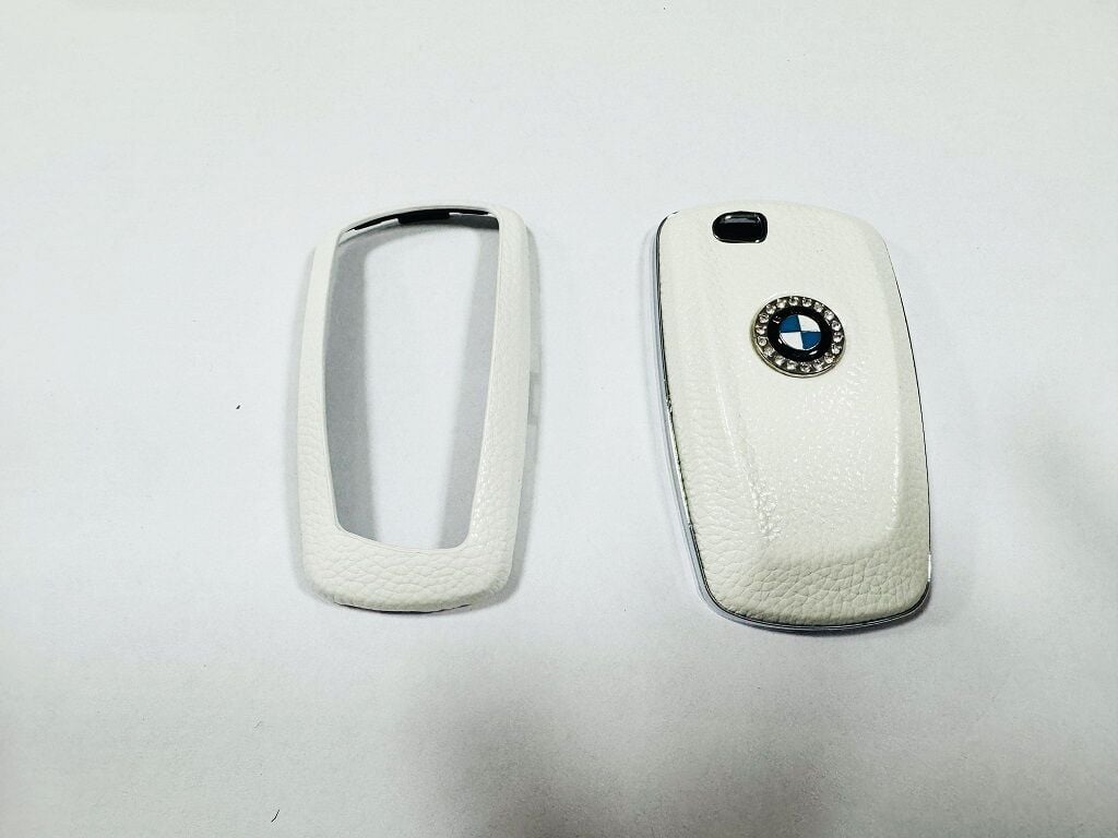 Bmw F10 ve F30 Uyumlu Yedek Parça Şık Tasarım Anahtarlık Kumanda Kabı Beyaz