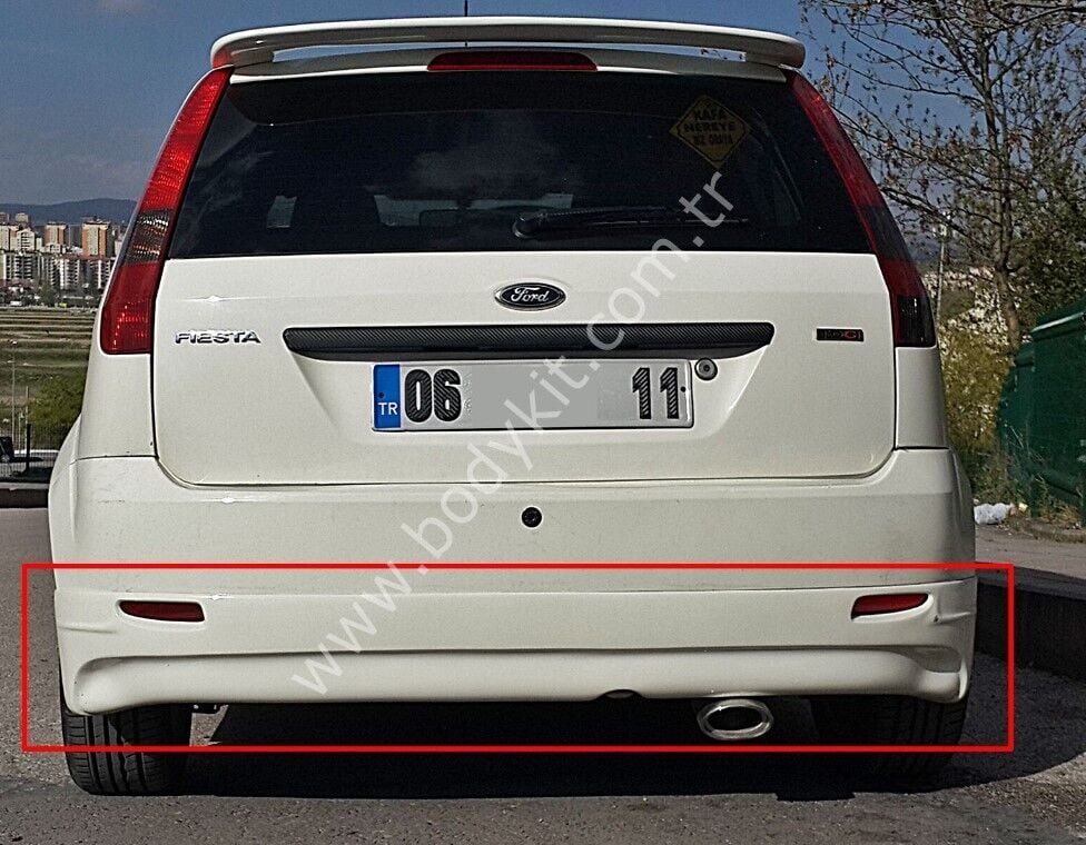 Ford Fiesta  Uyumlu Yedek Parça Arka Tampon Eki