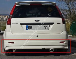 Ford Fiesta  Uyumlu Yedek Parça Arka Tampon Eki