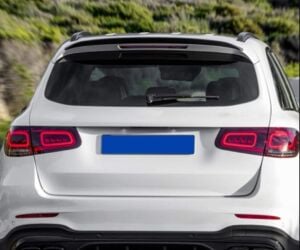 Mercedes X243 Glc 2020+ GLC43 Uyumlu Yedek Parça Spoiler Piano Black (Parlak Siyah)