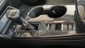 Honda Cıvıc FE1 2022 Için Uyumlu Vıtes Topuzu Kaplama- Karbon