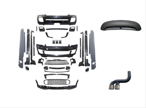 Mini Cooper R56 08-14 İçin Uyumlu Yedek Parça Jcw Görünüm Body Kit