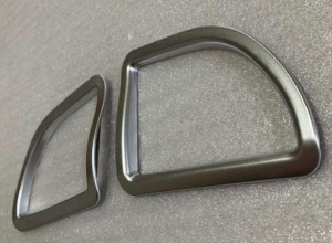 Toyota Corolla 2014+ Uyumlu Yedek Parça Göğüslük Menfez Kaplama 2 Parça - Silver