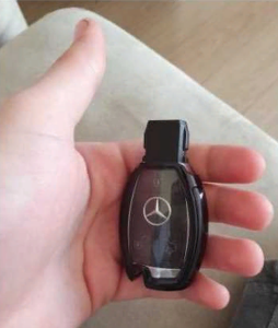 Mercedes Uyumlu Yedek Parça Plastik Anahtar Kılıfı (keyless Go)