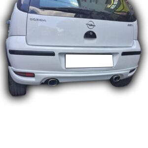 Opel Corsa C Makyajlı Kasa Uyumlu Yedek Parça Arka Tampon Eki Boyasız