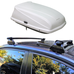 Citroen C4 Grand Picasso 2013- Ara Atkı + Port Bagaj 250 Lt Beyaz