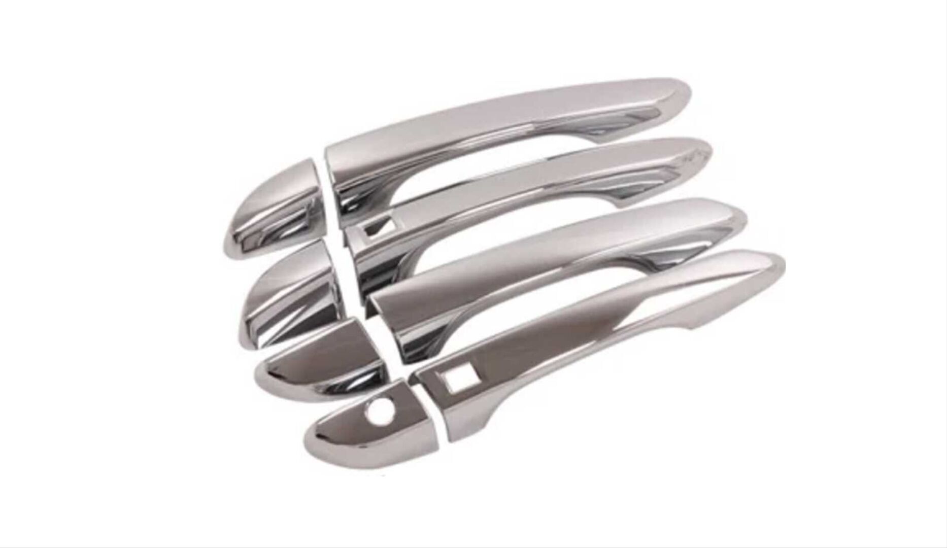 Hyundaı Kona Için Uyumlu Kapı Kolu Kaplama Smart - Krom