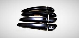 Hyundaı Kona Için Uyumlu Kapı Kolu Kaplama Smart - Pıano Black