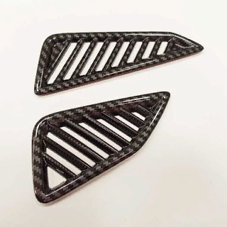 Toyota Corolla 2019+ Uyumlu Yedek Parça Ön Hava Menfez Kaplama Karbon