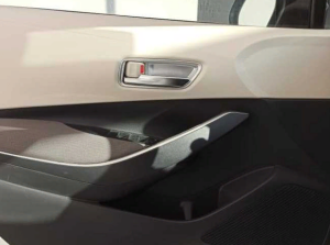 Toyota Corolla 2019+ Uyumlu Yedek Parça Kapı Kolu İç Kaplama - Silver