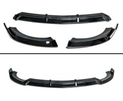 Mercedes W213(2016-2019) E Serisi Uyumlu Ön Lip - Piano Black (Parlak Siyah)