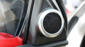 Toyota Corolla 2014-2018 Uyumlu Yedek Parça Tweeter Halka Kaplama Silver