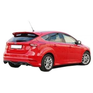 Ford Focus 3 Hb Uyumlu Yedek Parça   2011 - 2014 Sport Difüzör Plastik Boyasız