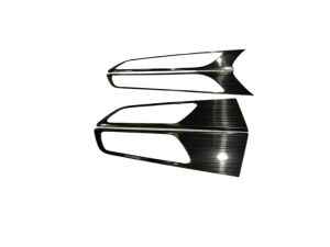 Hyundaı Tucson Için  Uyumlu 2015-2018 Iç Kapı Kolu Kaplama - Tıtanyum Sıyah