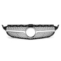 Mercedes W205 C Serisi 2014-2018 Uyumlu Diamond Panjur - Gri