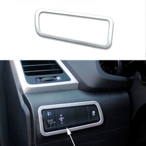 Hyundaı Tucson Için Uyumlu 2015-2018 Kontrol Panel Kaplama - Sılver (ABS)