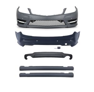 Mercedes Uyumlu W204 AMG C300 2011-2013 Makyajlı Kasa Bodykit