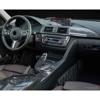 Bmw 3 Serisi F30 Vites Konsol Kaplama - Karbon