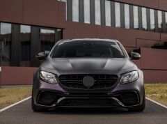 W213 E63 için 2016-2019 Panjur Siyah