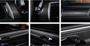 Porsche Macan 2014-2017 Uyumlu Karbon Fiber Kaplama Seti