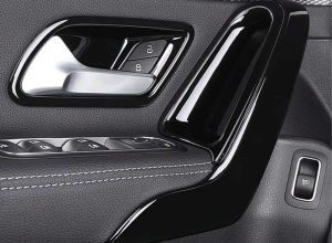 Mercedes W177 A Serisi 2019+ Uyumlu Yedek Parça Kapı Kolçak Kaplama - Piano Black