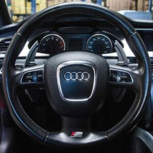 Audi A3 A4 A5 2013-2016  Uyumlu Yedek Parça Paddle Shift Siyah (F1 Vites Pedal Kulakçık)