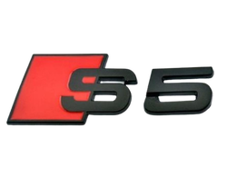 S5 Metal Bagaj Logosu Kırmızı-Siyah