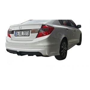 Honda Civic Fb7 Uyumlu Yedek Parça 2012 - 16 Mugen RR Arka Ek Plastik Boyasız